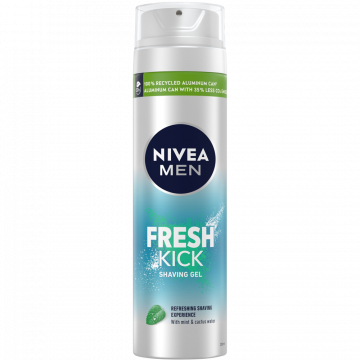 ژل اصلاح مردانه Fresh Kick نیوآ 200 میلی لیتری